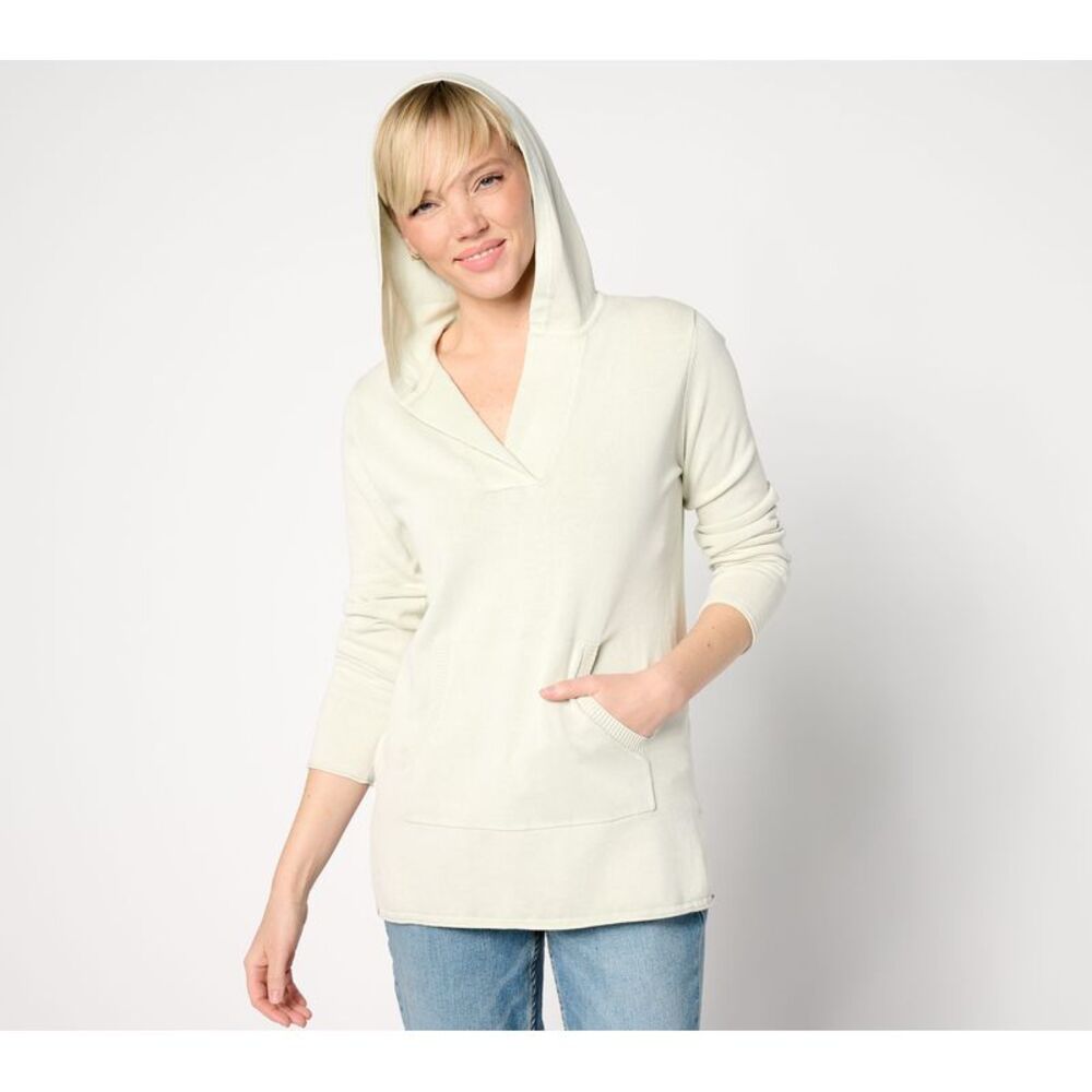 Revers-A-Brella Women's Top Plus Sz 3X Sunbleached 100% Cotton Green A392769